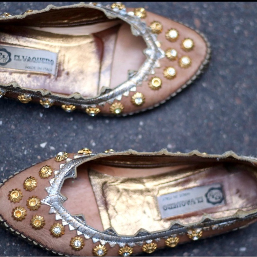 El Vaquero Italy Flats sz 8